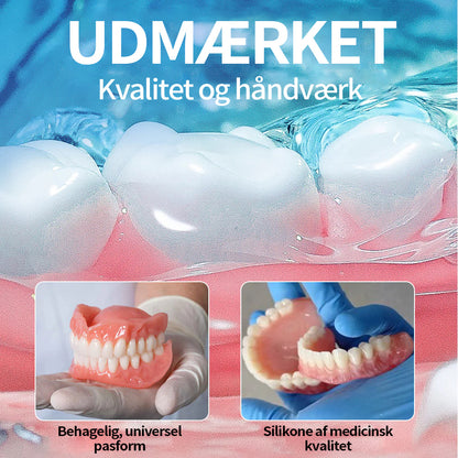 Smil og spis med selvtillid igen — Hermsa® medicinsk sugekop-tandprotese🍀✅ Fremstillet og leveret i Danmark🍀