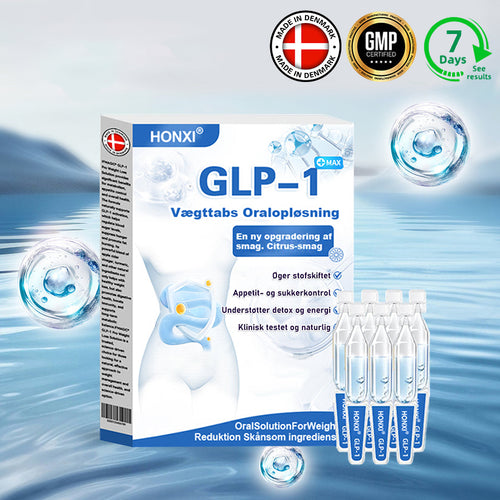 HONXI® GLP-1 Pro Vægttab Oral Opløsning👩‍⚕️En dosis om dagen – synlige resultater inden for 7 dage🔥Velegnet til kroniske sygdomme, fedme, diabetes, hjerte-kar-sygdomme🌻
