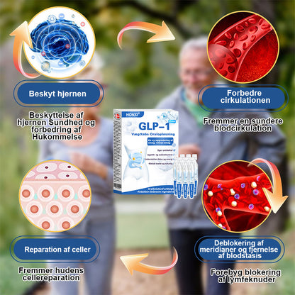 HONXI® GLP-1 Pro Vægttab Oral Opløsning👩‍⚕️En dosis om dagen – synlige resultater inden for 7 dage🔥Velegnet til kroniske sygdomme, fedme, diabetes, hjerte-kar-sygdomme🌻